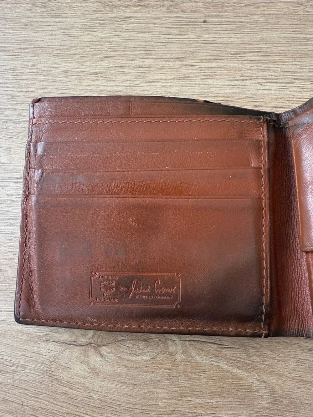 MCM Visetos Bifold Wallet